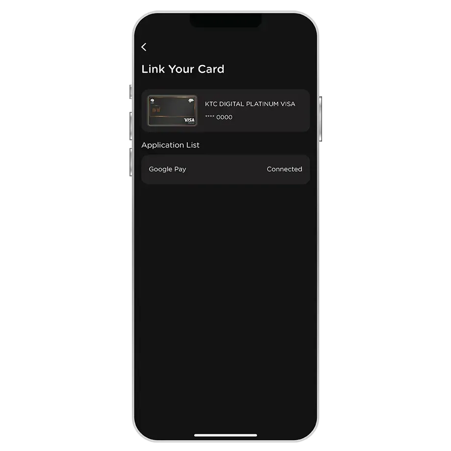 Link Your Card successful Link Your Card successful