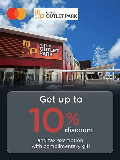 Mitsui Outlet Parks x Mastercard