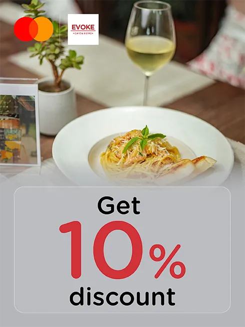 Evoke Cafe and Bistro x MASTERCARD