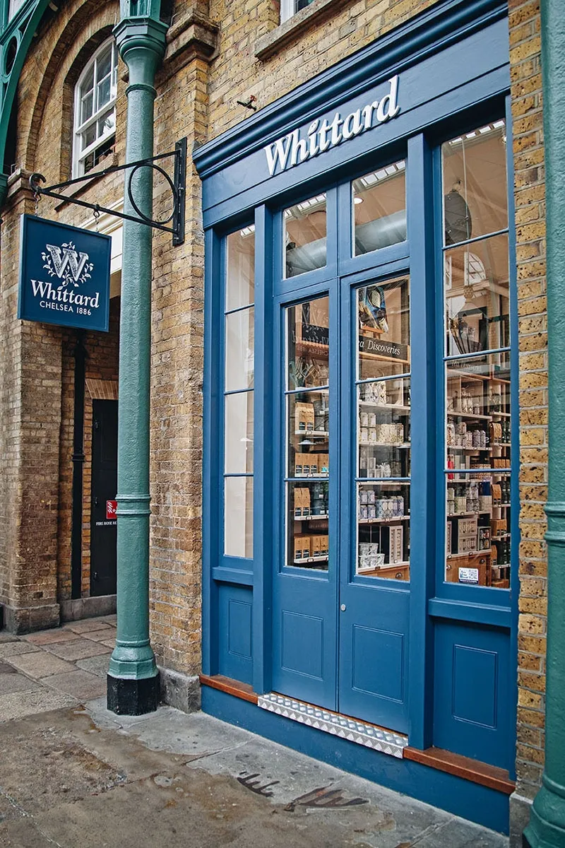 ร้านชาในลอนดอน ร้านชาในลอนดอน