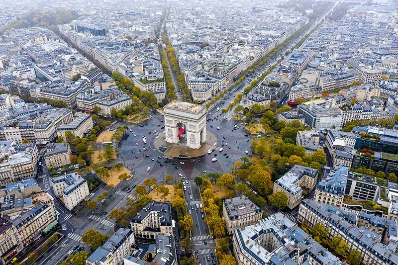 ประตูชัยฝรั่งเศส (Arc de Triomphe) ประตูชัยฝรั่งเศส (Arc de Triomphe)