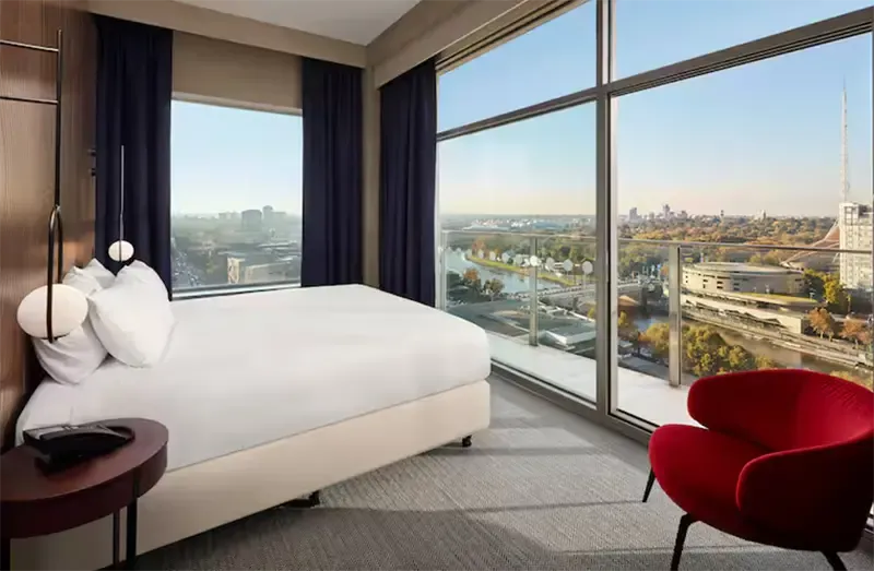 ที่พักกลางเมืองเมลเบิร์น DoubleTree by Hilton Melbourne ที่พักกลางเมืองเมลเบิร์น DoubleTree by Hilton Melbourne