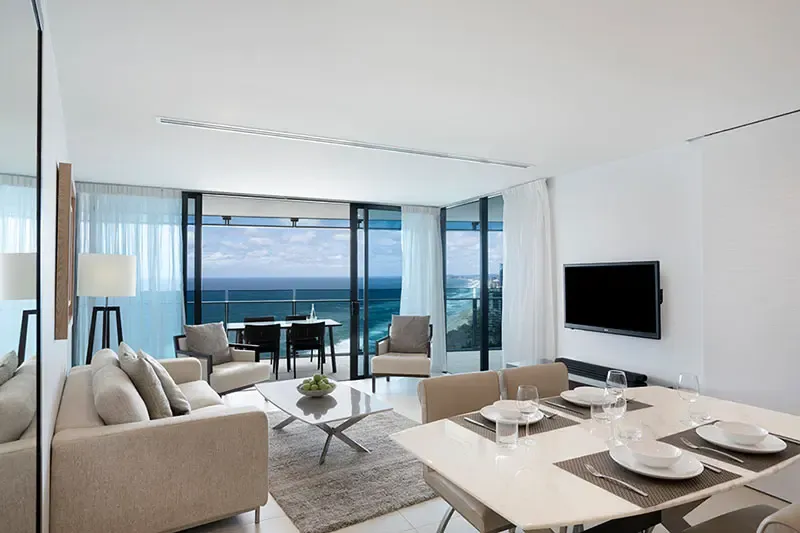 โรงแรมติดทะเลในโกลด์โคสต์ Peppers Soul Surfers Paradise