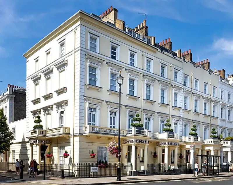 ที่พักราคาประหยัดในลอนดอน Sidney Hotel London