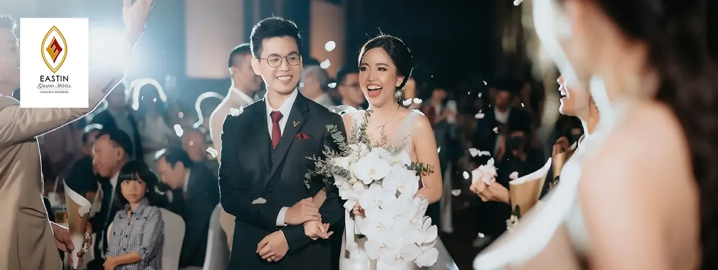 โปรโมชั่น แพ็กเกจแต่งงาน Eastin Grand Hotel Sathorn กับบัตรเครดิต KTC
