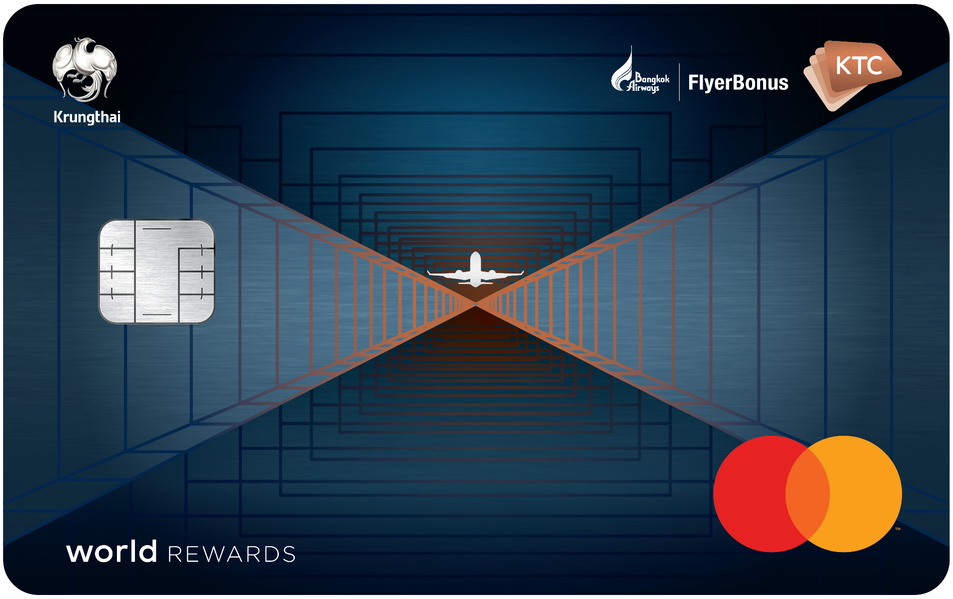 บัตรเครดิต KTC X - BANGKOK AIRWAYS WORLD REWARDS MASTERCARD