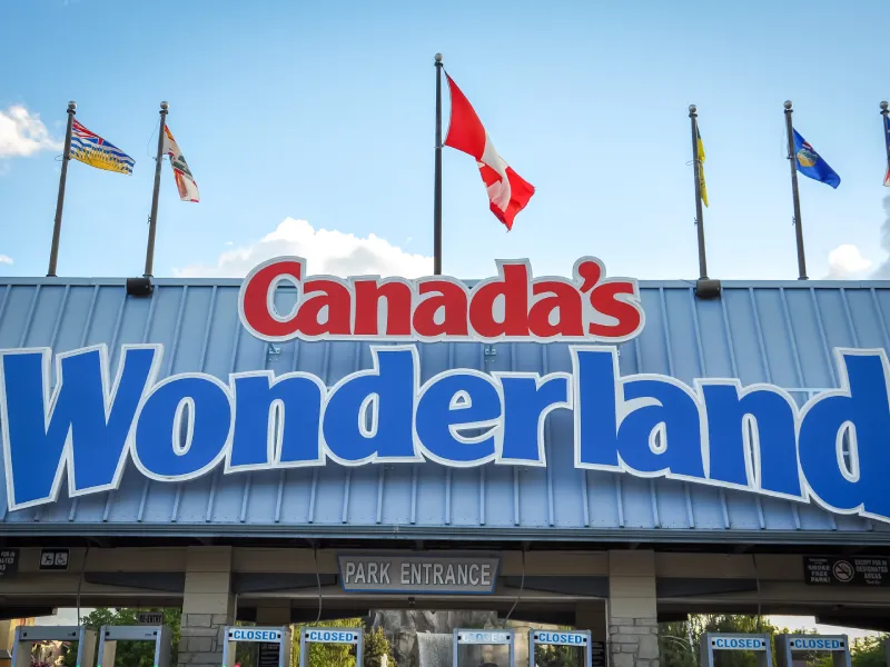 อสวนสนุกแคนาดาวันเดอร์แลนด์ ( Canada Wonderland ) อสวนสนุกแคนาดาวันเดอร์แลนด์ ( Canada Wonderland )