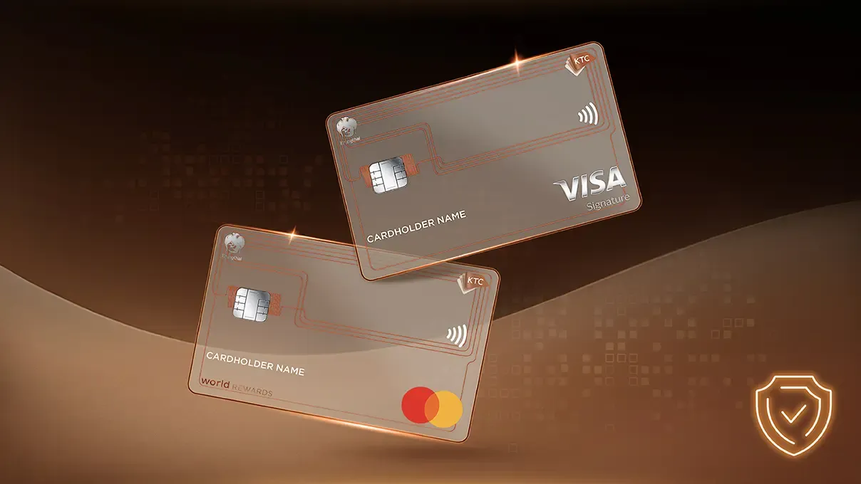 บัตรเครดิต KTC DIGITAL VISA  SIGNATURE / KTC DIGITAL WORLD REWARDS MASTERCARD